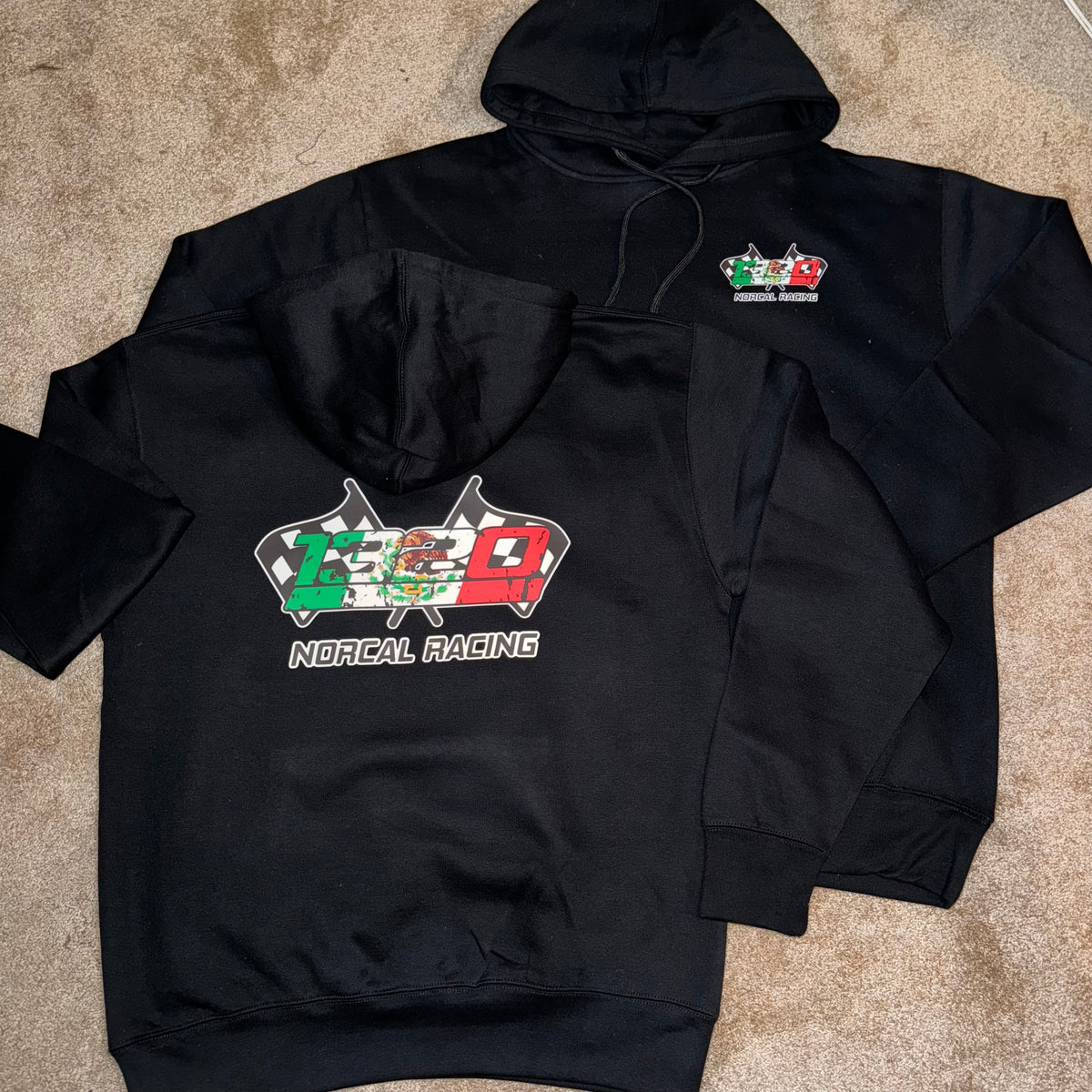 Norcal Front and Back Printed Hoodie