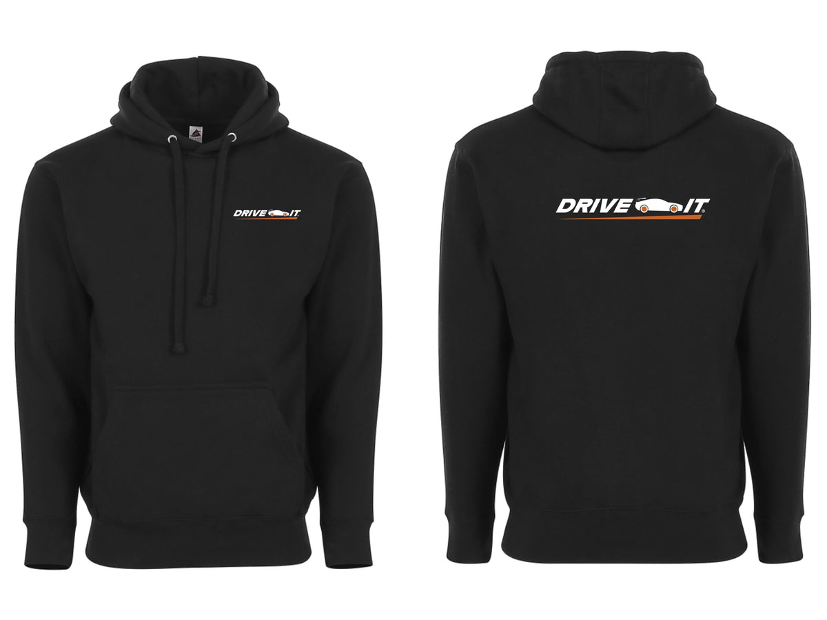 Drive-It Front and Back Printed Hoodie