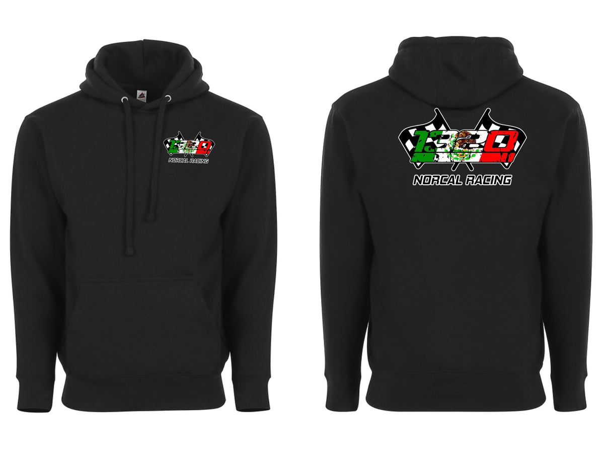 Norcal Front and Back Embroidered Hoodie